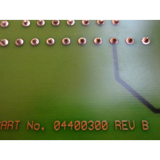Honeywell Measurex 05400300 Termination Com WAB PCB 04400300 Rev B - Used