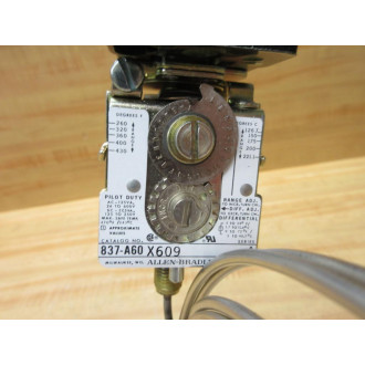 Allen Bradley 837-A60X609 Temperature Switch 837-A60 - New No Box