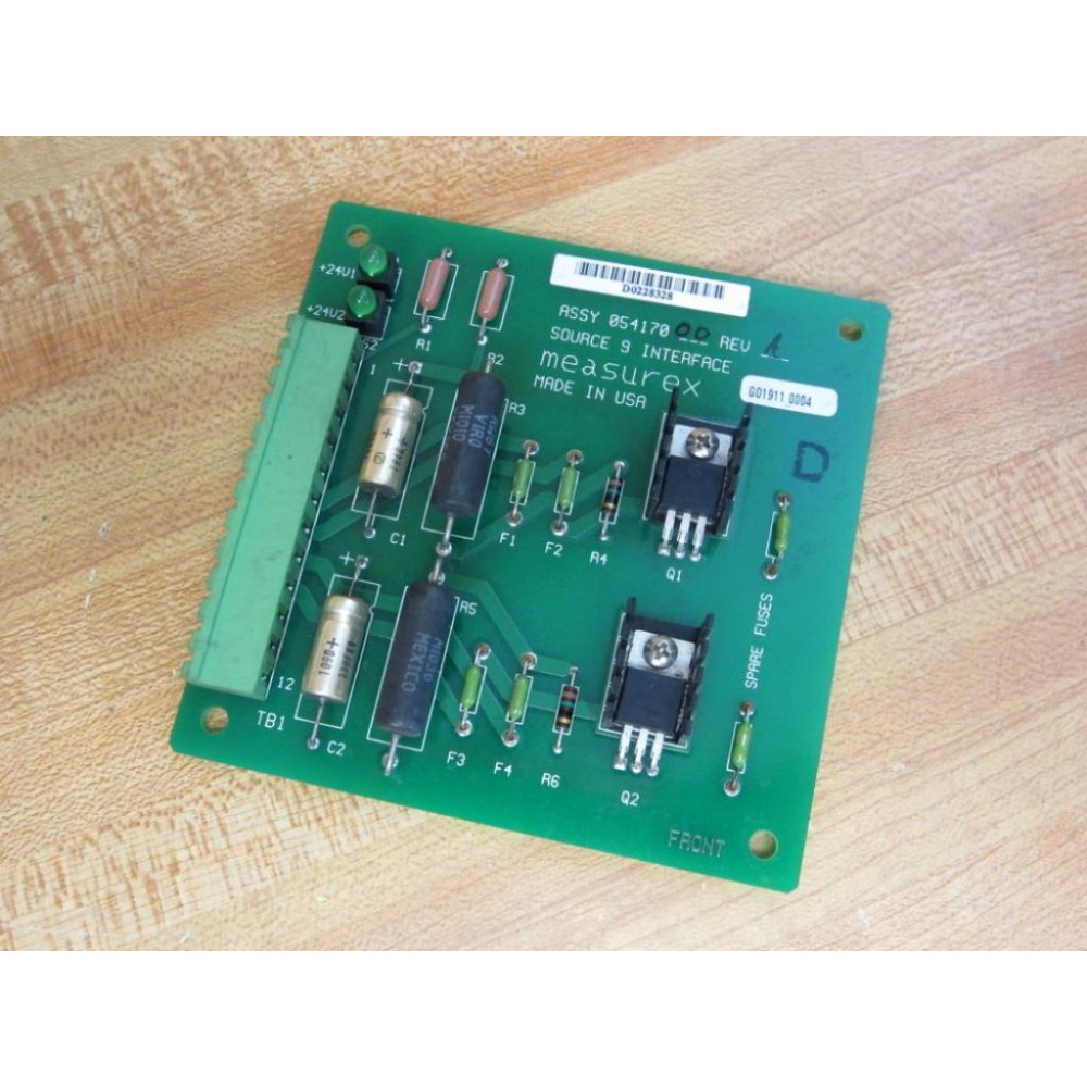Honeywell Measurex 05417000 Souce 9 Interface Board - Used