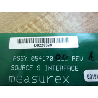 Honeywell Measurex 05417000 Souce 9 Interface Board - Used
