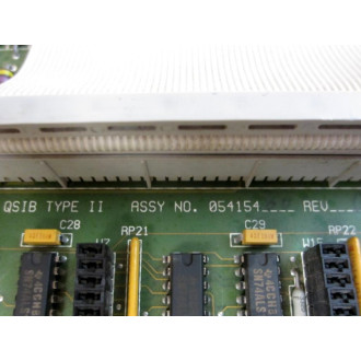 Honeywell Measurex 05415400 QSIB Type II Board 09809800 - Used