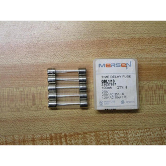Gould Shawmut Ferraz Mersen GDL110 Fuse Cross Ref 5LAR9 Metal (Pack of 10)
