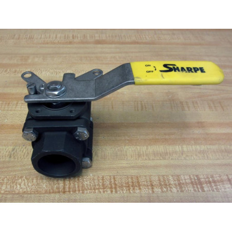 Sharpe 39036 Ball Valve w Handle SV39036TE010 1-516" - New No Box