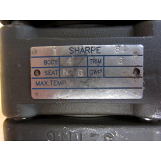 Sharpe 39036 Ball Valve w Handle SV39036TE010 1-516" - New No Box