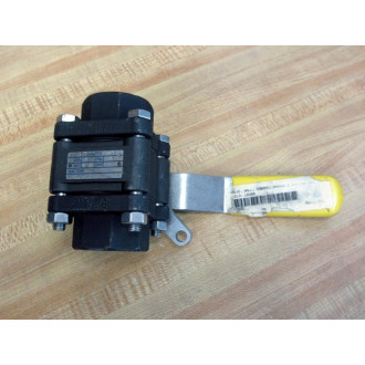 Sharpe 39036 Ball Valve w Handle SV39036TE010 1-516" - New No Box