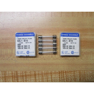 Gould Shawmut Ferraz Mersen GDL1-810 Fuse Cross Ref 1CM26 (Pack of 5)