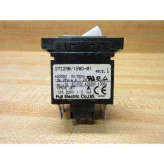Fuji Electric CP22RM15WD-M1 Rocker Switch CP22RM - Used