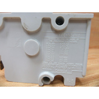 Federal Pioneer NBNA-15 Circuit Breaker 15 Amp NBNA15 (Pack of 7) - Used