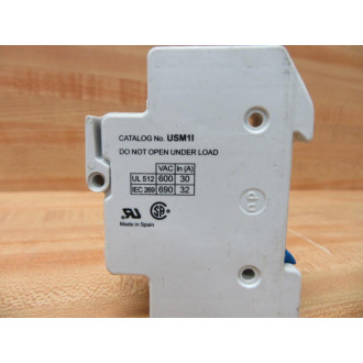 Gould Shawmut Ferraz USM1I Fuse Holder 1P (Pack of 5) - Used