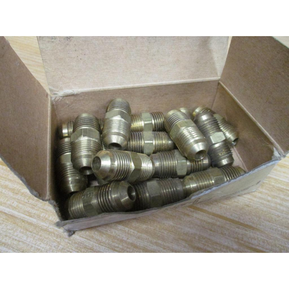 Parker 42F-6 45° Flare Straight Union X42F-6 (Pack of 16)