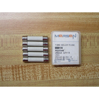 Gould Shawmut Ferraz Mersen GSA14 Fuse Cross Ref 5LAZ7 White (Pack of 10)