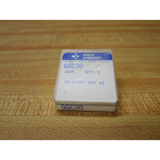 Gould Shawmut Ferraz Mersen GGC30 Fuse Cross Ref 5LAY0 Metal Strip (Pack of 10)
