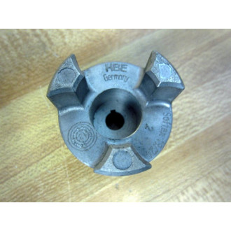 HBE 1924 Softex Shaft Coupling 1924 Jaw Coupling Half Only 38"ID - New No Box