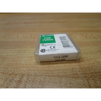 Littelfuse 0312.125V Fuse Cross Ref 4XH36, 312.125 Fine Wire Element (Pack of 10)