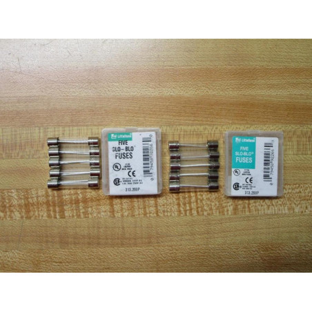 Littelfuse 313.200P Fuse Cross Ref 6F023 Wirewound Element (Pack of 10)