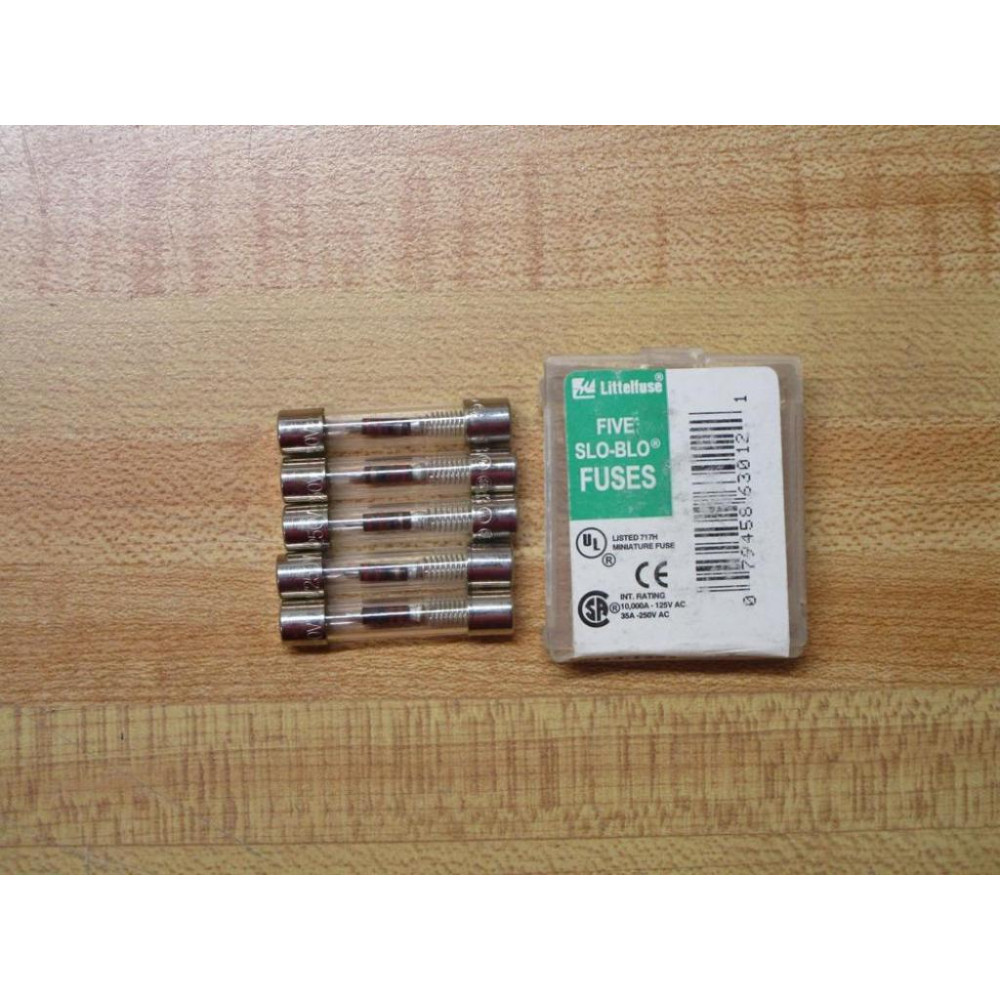 Littelfuse 0313.125V Fuse 313 Spring Element (Pack of 5)