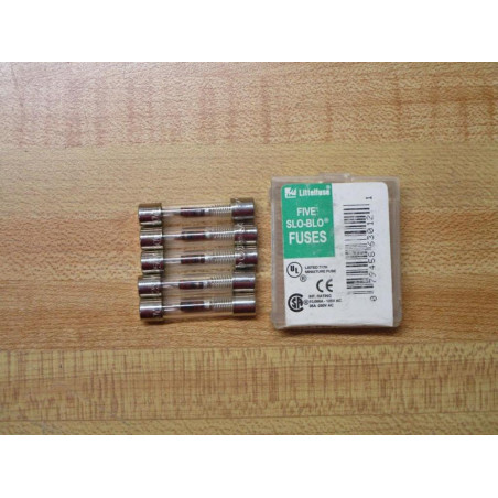 Littelfuse 0313.125V Fuse 313 Spring Element (Pack of 5)