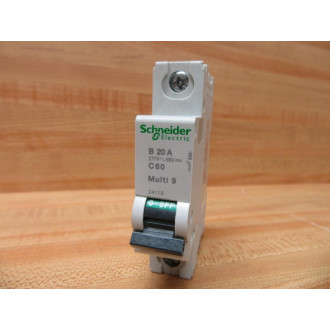 Square D 24119 Merlin Gerin Breaker 20A MG24119 Schneider - New No Box