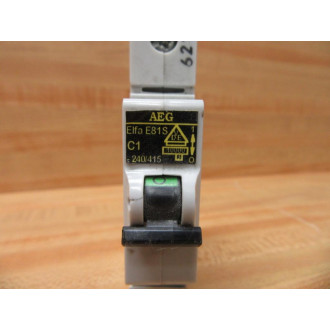 AEG Elfa E81S C1 Circuit Breaker 1 Amp ElfaE81SC1 - New No Box