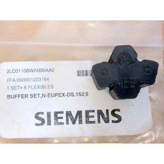 Siemens 2LC01118WA000AA0 Buffer N-EUPEX-DS,152,6 (Pack of 6)
