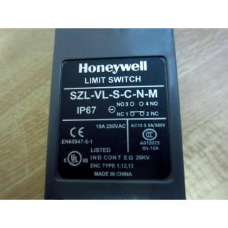 Honeywell SZL-VL-S-C-N-M Limit Switch SZLVLSCNM WO Rod - New No Box