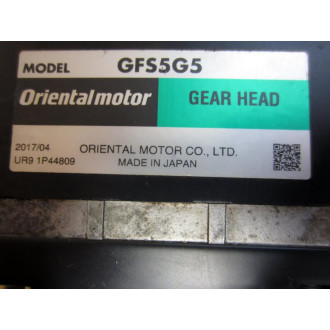 Oriental Motor BLEM512-GFS Motor WGear Head GFS5G5 - Used