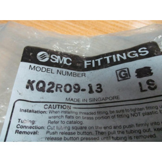 SMC KQ2R09-13 Plug-In Reducer KQ2R0913 (Pack of 5)