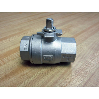 Sharpe Valves CF8M 1" Ball Valve WO Handle - New No Box
