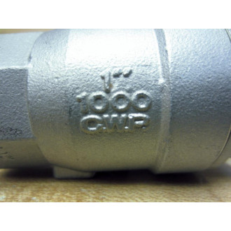 Sharpe Valves CF8M 1" Ball Valve WO Handle - New No Box