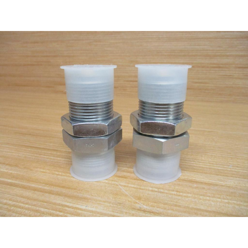 Parker 16WTX-WLN-S Bulkhead Union 16WTXWLNS (Pack of 2) - New No Box