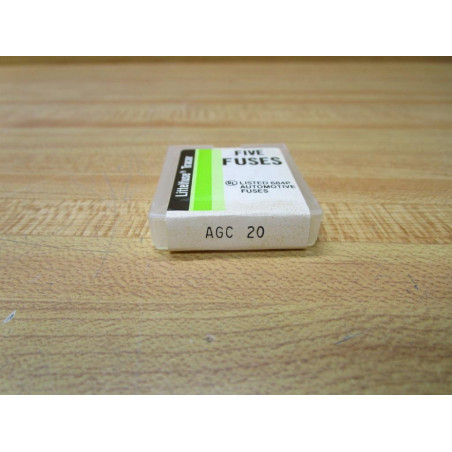 Littelfuse AGC-20 Fuse Cross Ref 4XH51 Metal Strip Element (Pack of 10)
