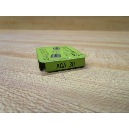 Littelfuse AGA-30 Fuse Cross Ref 6AYC4, 301 (Pack of 10)