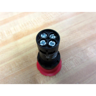 ABB CE4P-10R-02 Red Stop Button 1SFA619551R1051 - New No Box