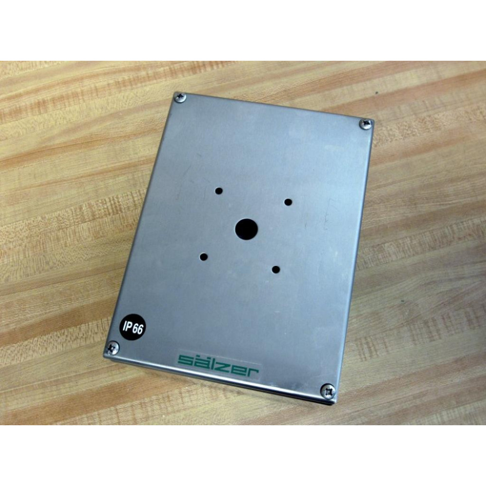 Salzer N80260 SS Metal Enclosure 200x150x120 - New No Box Salzer N80260 SS Metal Enclosure 200x150x120 - New No Box