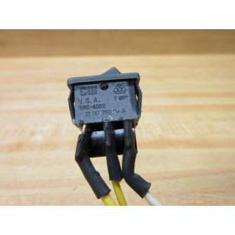 CW GRS-4022 Rocker Switch GRS4022 - Used