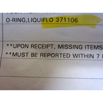 Liquiflo 371106 O-Ring (Pack of 2)
