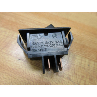 CW 16A-125V Rocker Switch 16A125V (Pack of 2) - New No Box