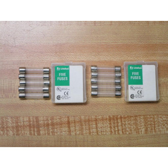 Littelfuse 3AG-18A Fuse Cross Ref 4XH36 312, Fine Wire Element (Pack of 10)
