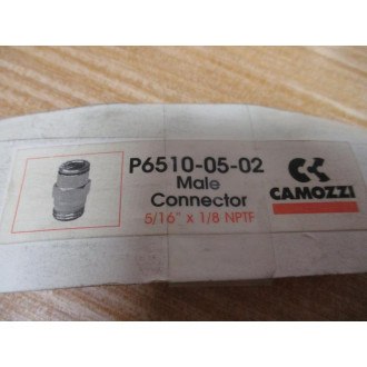 Camozzi P6510-05-02 Male Connector P65100502 (Pack of 18) - New No Box