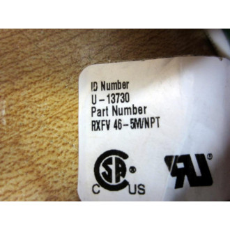 Turck RXFV46-5MNPT Actuator & Sensor Receptacle U-13730 - New No Box