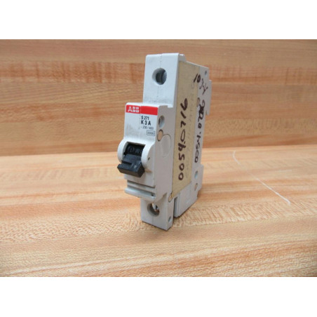 ABB S271 K3A Circuit Breaker 3Amp S271K3A - Used
