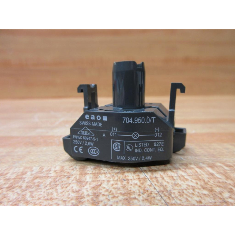 EAO 704.950.0T Lamp Block 7049500T - New No Box
