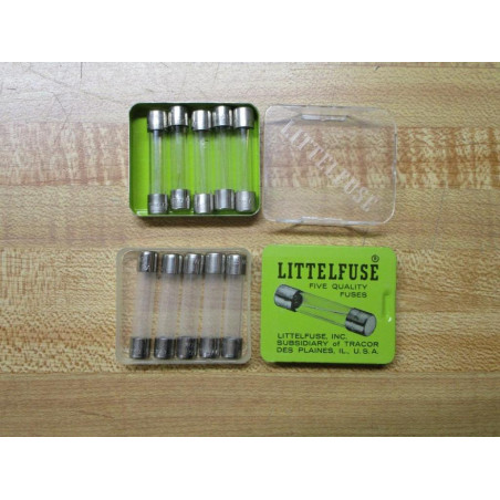 Littelfuse 3AG-1-12A Fuse Cross Ref 4XH41 Fine Wire Element (Pack of 10)