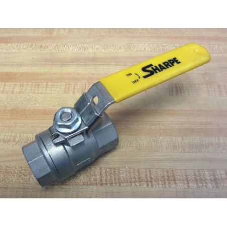 Sharpe Valves CF8M 1" Ball Valve - New No Box