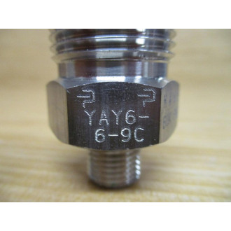 Parker YAY6-6-9C Type "M" Fitting Adapter YAY669C - New No Box