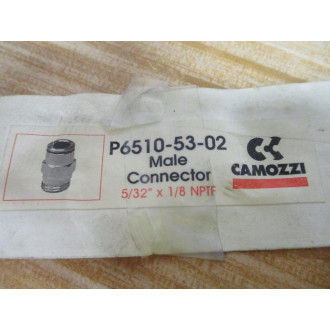 Parker P6510-53-02 Male Connector P65105302 (Pack of 23) - New No Box