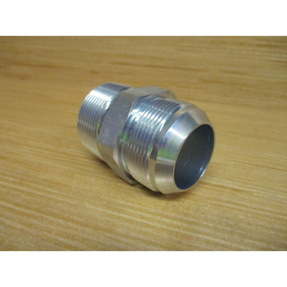 Parker 24F3MXS 37°Flare, Tube x BSPT Fitting