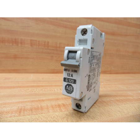Allen Bradley 1492-CB1-G120 Circuit Breaker 12A 1492CB1G120 - New No Box