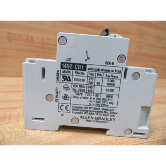 Allen Bradley 1492-CB1-G120 Circuit Breaker 12A 1492CB1G120 - New No Box