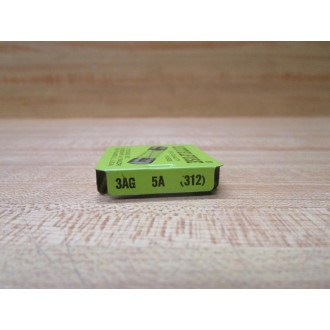 Littelfuse 3AG-5A Fuse Cross Ref 4XH46 312,Metal Strip Element (Pack of 10)